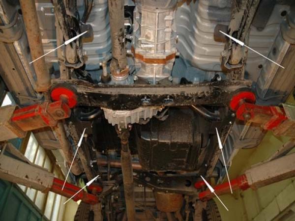 Unterfahrschutz Toyota Land Cruiser 75/78, Typ J7, Motor 4.2 D ab Baujahr 2007 -