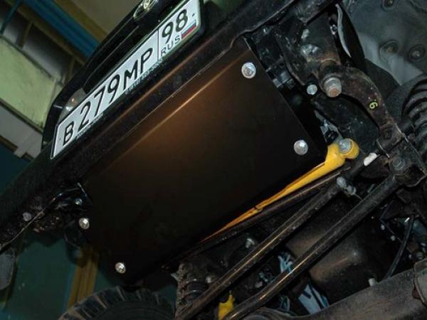 Unterfahrschutz Toyota Land Cruiser 75/78 (mit Serienstoßstange), Typ J7, Motor 4.2 D ab Baujahr 2007 -