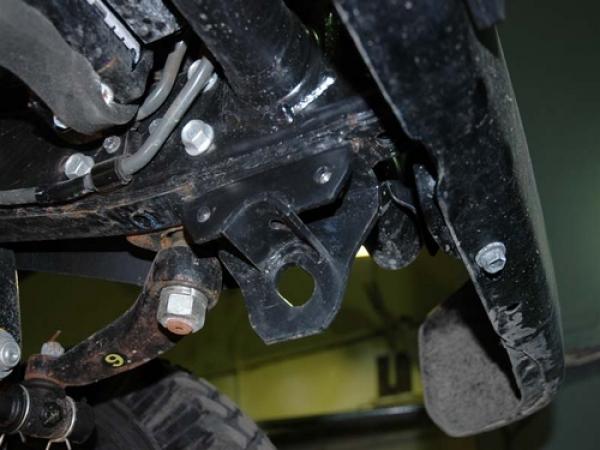 Unterfahrschutz Toyota Land Cruiser 75/78 (mit Serienstoßstange), Typ J7, Motor 4.2 D ab Baujahr 2007 -