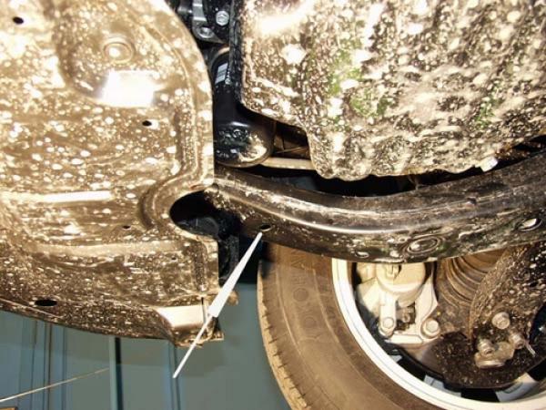 Unterfahrschutz Toyota Camry, Typ V4, Motor 2.4 ab Baujahr 2006 - 2011