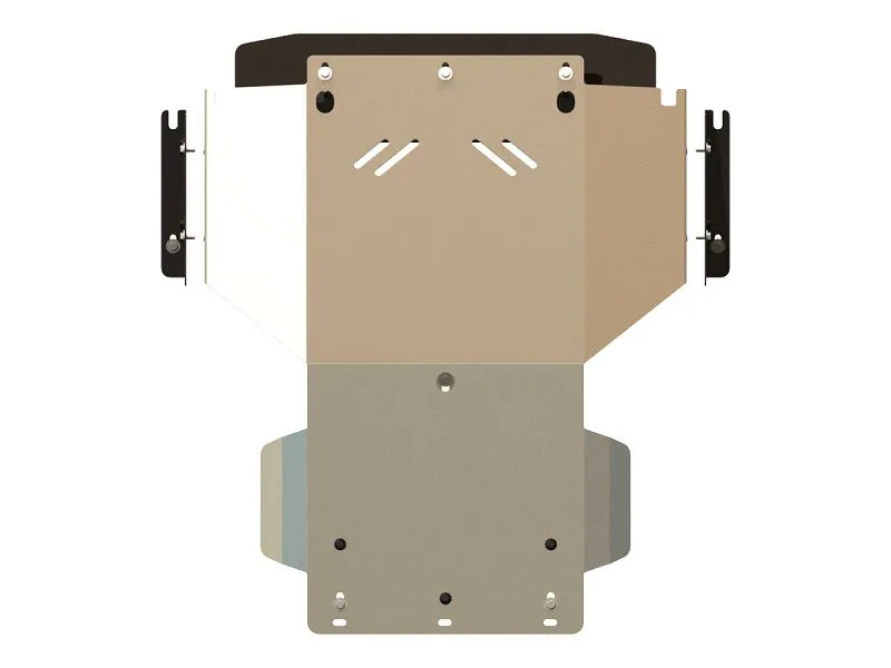 Unterfahrschutz Toyota Land Cruiser 100 Einzelradaufhängung, Typ J10, Motor alle ab Baujahr 01.1998 - 08.2007