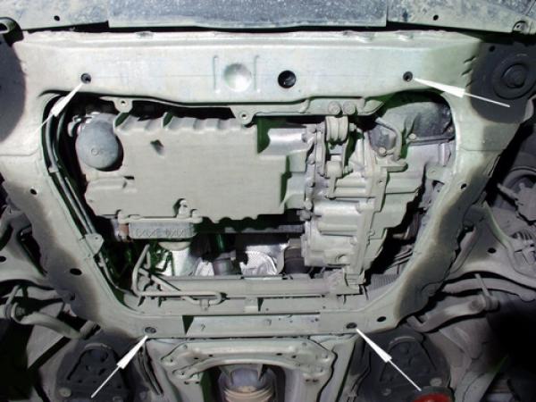 Unterfahrschutz Volvo S60 I, Typ P24, Motor alle ab Baujahr 07.2000 - 04.2010