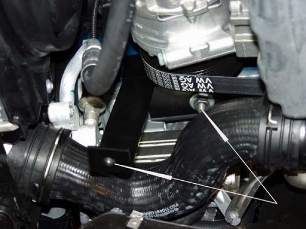Unterfahrschutz VW Vento (mit Servolenkung), Typ 1H, Motor alle außer 1.4/1.6 ab Baujahr 11.1991 - 09.1998