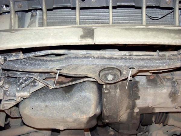 Unterfahrschutz VW Golf III, Typ 1H, Motor 1.8/2.0/VR6/1.9 TDI ab Baujahr 08.1991 - 04.1999