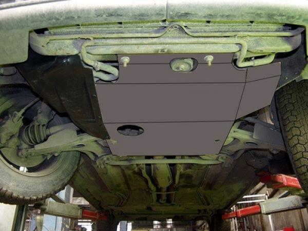 Unterfahrschutz VW Passat B3/B4 (mit Kunststoffabdeckung), Typ 35i/3A, Motor 1.8/2.0 ab Baujahr 02.1988 - 12.1997