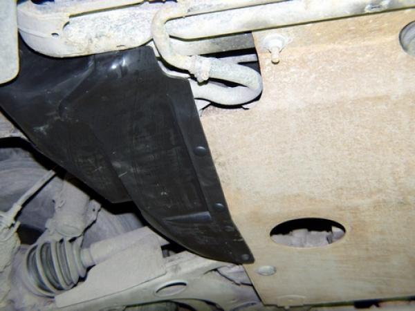 Unterfahrschutz VW Passat B3/B4 (mit Kunststoffabdeckung), Typ 35i/3A, Motor 1.8/2.0 ab Baujahr 02.1988 - 12.1997