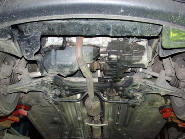 Unterfahrschutz VW Lupo, Typ 6X1/6E1, Motor 1.0 ab Baujahr 09.1998 - 07.2005