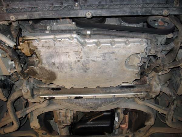 Unterfahrschutz VW Phaeton, Typ 3D, Motor 6.0 ab Baujahr 04.2002 - 03.2016