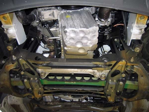 Unterfahrschutz VW Crafter, Typ 2E/2F, Motor 2.0 TDI/2.5 TDI (nicht für 4motion) ab Baujahr 04.2006 - 12.2016