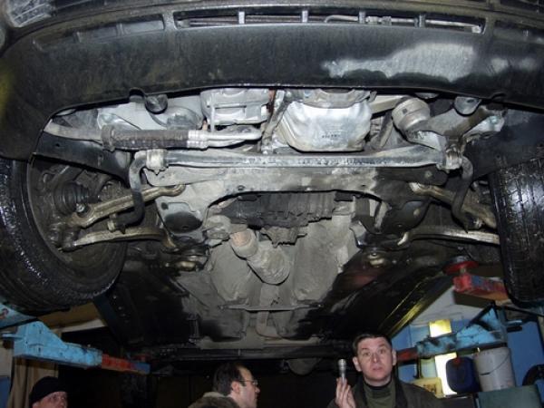 Unterfahrschutz VW Passat B5, Typ 3B/3BG, Motor 1.6/1.8 ab Baujahr 08.1996 - 08.2005