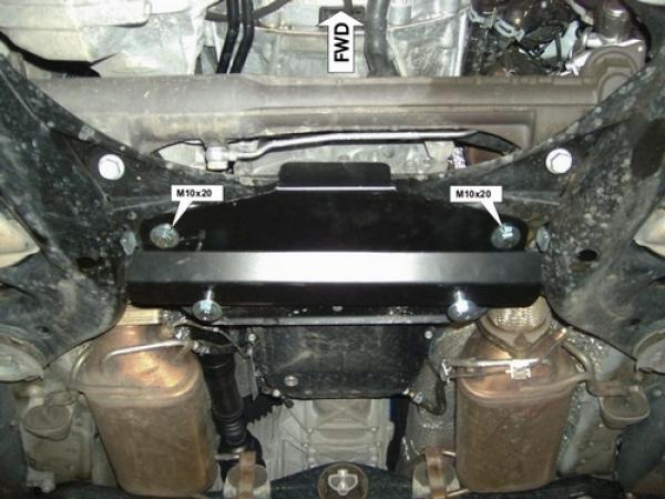 Unterfahrschutz VW Touareg, Typ 7P, Motor 3.0 TDI/4.2 TD ab Baujahr 01.2010 - 03.2018