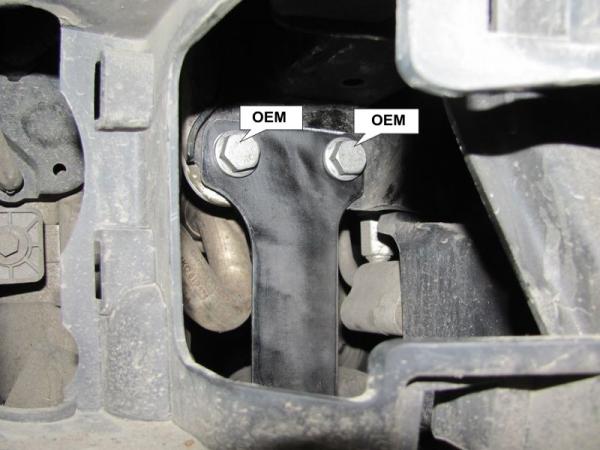 Unterfahrschutz VW Caddy III/Maxi/4motion, Typ 2K/2KN/2C, Motor 1.2 ab Baujahr 03.2004 - (für Standheizung)