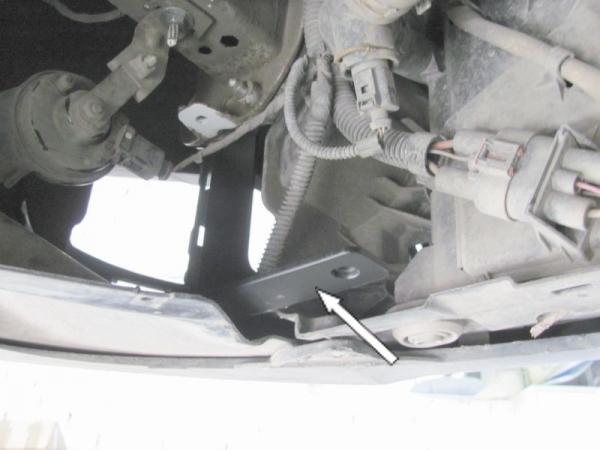 Unterfahrschutz VW Caddy III/Maxi/4motion, Typ 2K/2KN/2C, Motor 1.2 ab Baujahr 03.2004 - (für Standheizung)