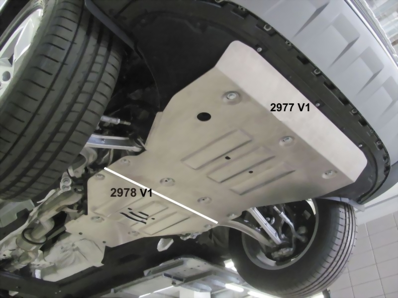 Unterfahrschutz VW Touareg, Typ CR, Motor 3.0 TDI/3.0 TSI ab Baujahr 11.2017 -