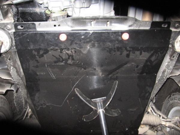 Unterfahrschutz SsangYong Rexton I (gebaut in Korea), Typ RJ, Motor 2.3/2.8 ab Baujahr 08.2004 - 2006