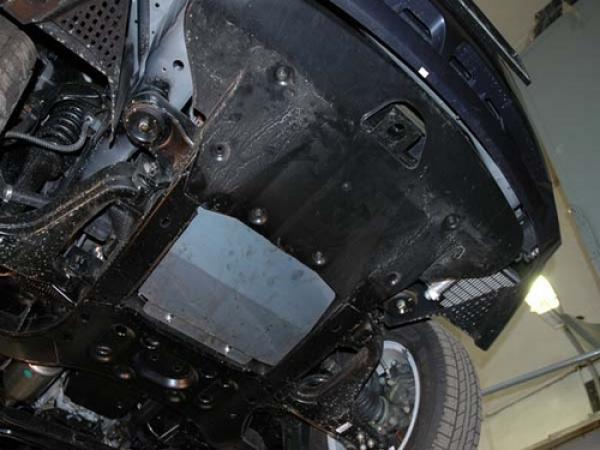 Unterfahrschutz SsangYong Rodius, Typ AJ, Motor 2.7 TD ab Baujahr 05.2005 -