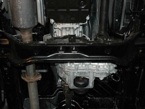 Unterfahrschutz SsangYong Rodius, Typ AJ, Motor 2.7 TD ab Baujahr 05.2005 -