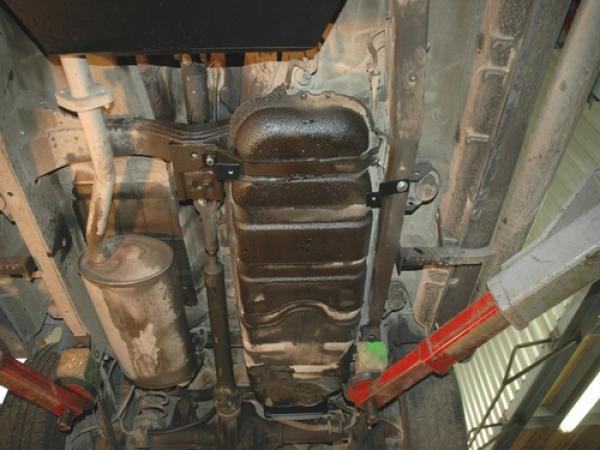 Unterfahrschutz SsangYong Kyron, Typ DJ, Motor 2.0 TD/2.0 Xdi/2.3/2.7 Xdi ab Baujahr 05.2005 -