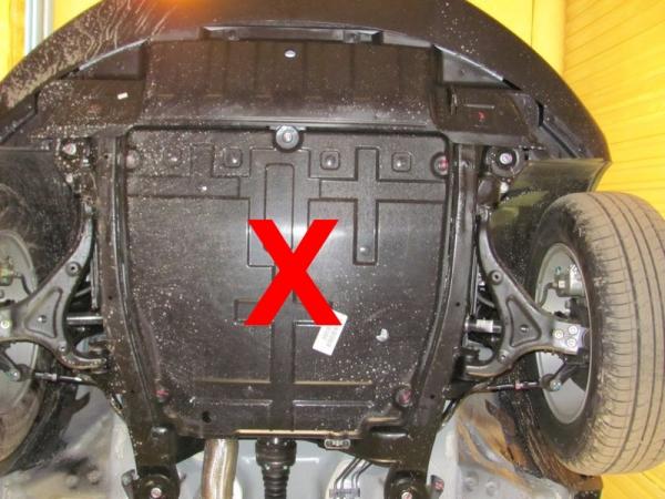 Unterfahrschutz SsangYong New Actyon/Korando, Typ CK, Motor 2.0D AT/MT/2.0 MT ab Baujahr 07.2010 -