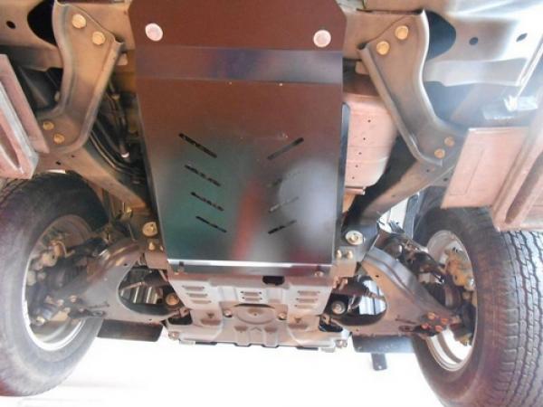 Unterfahrschutz Isuzu D-Max, Typ ATFR/ATFS, Motor 1.9 TD/2.5 CRDI ab Baujahr 06.2012 - (mit werkseitigem Unterfahrschutz für Motor)