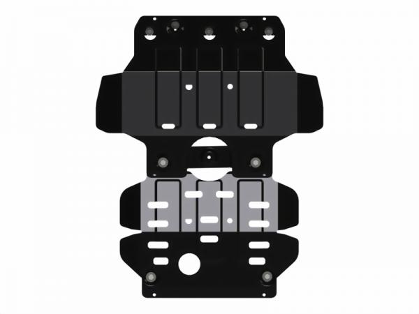 Unterfahrschutz Isuzu D-Max, Typ ATFR/ATFS, Motor 1.9 TD/2.5 CRDI ab Baujahr 06.2012 -