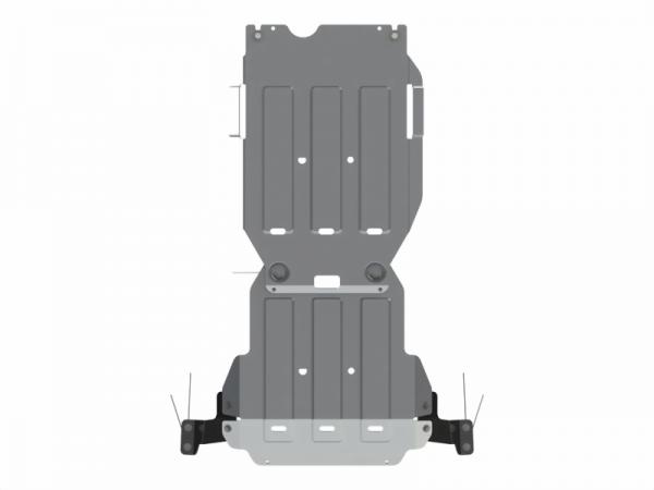 Unterfahrschutz Isuzu D-Max, Typ ATFR/ATFS, Motor 1.9 TD/2.5 CRDI ab Baujahr 06.2012 -