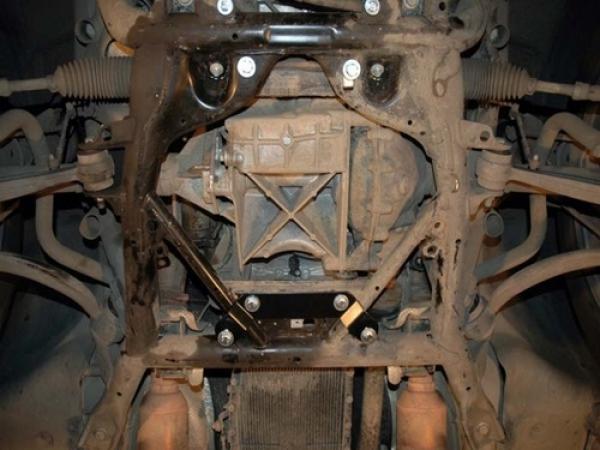 Unterfahrschutz Land Rover Range Rover III/Supercharged, Typ LM, Motor 4.2 Kompressor/4.4 V8 ab Baujahr 03.2002 - 08.2012