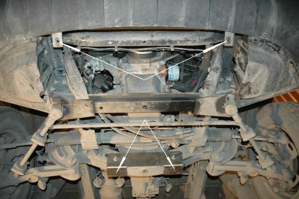 Unterfahrschutz Iveco Daily V, Motor 2.3 ab Baujahr 09.2011 -