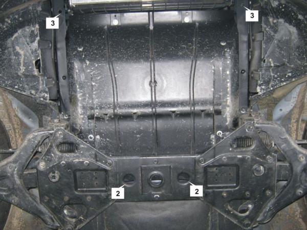 Unterfahrschutz Iveco Daily VI, Motor 2.3 ab Baujahr 03.2014 -