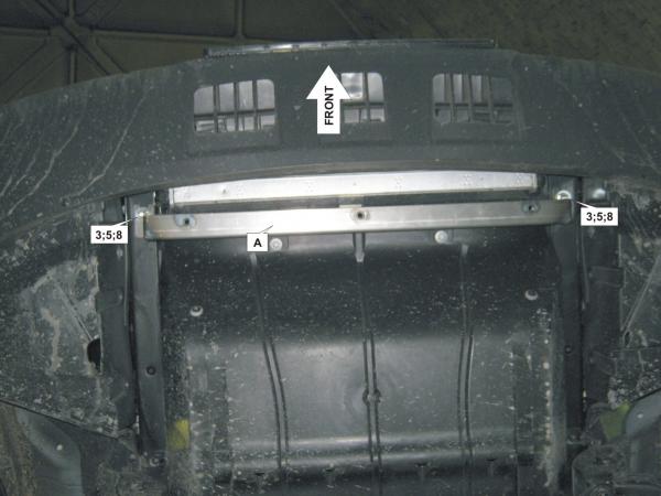 Unterfahrschutz Iveco Daily VI, Motor 2.3 ab Baujahr 03.2014 -