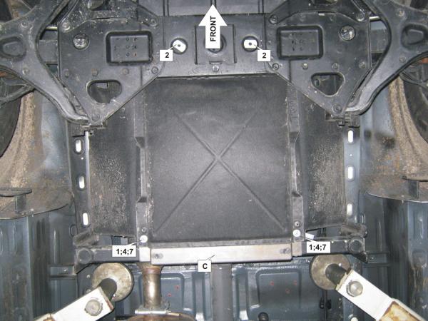 Unterfahrschutz Iveco Daily VI, Motor 2.3 ab Baujahr 03.2014 -