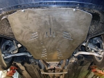 Unterfahrschutz Audi A6 (Montage über Serienabdeckung), Typ 4F/C6, Motor alle ab Baujahr 05.2004 - 08.2011