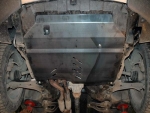 Unterfahrschutz Chevrolet Captiva, Typ KLAC, Motor 2.0 TD/2.4/3.2 ab Baujahr 06.2006 - 03.2011